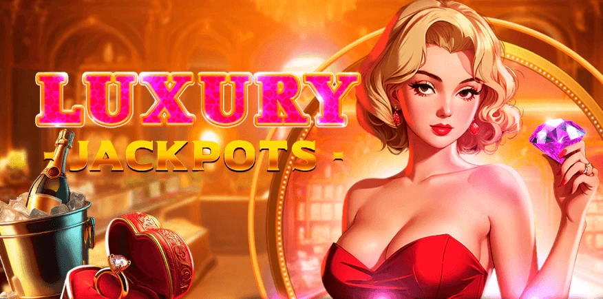 Промо-иллюстрация Luxury Jackpots &mdash; фон раздела джекпотов Twin